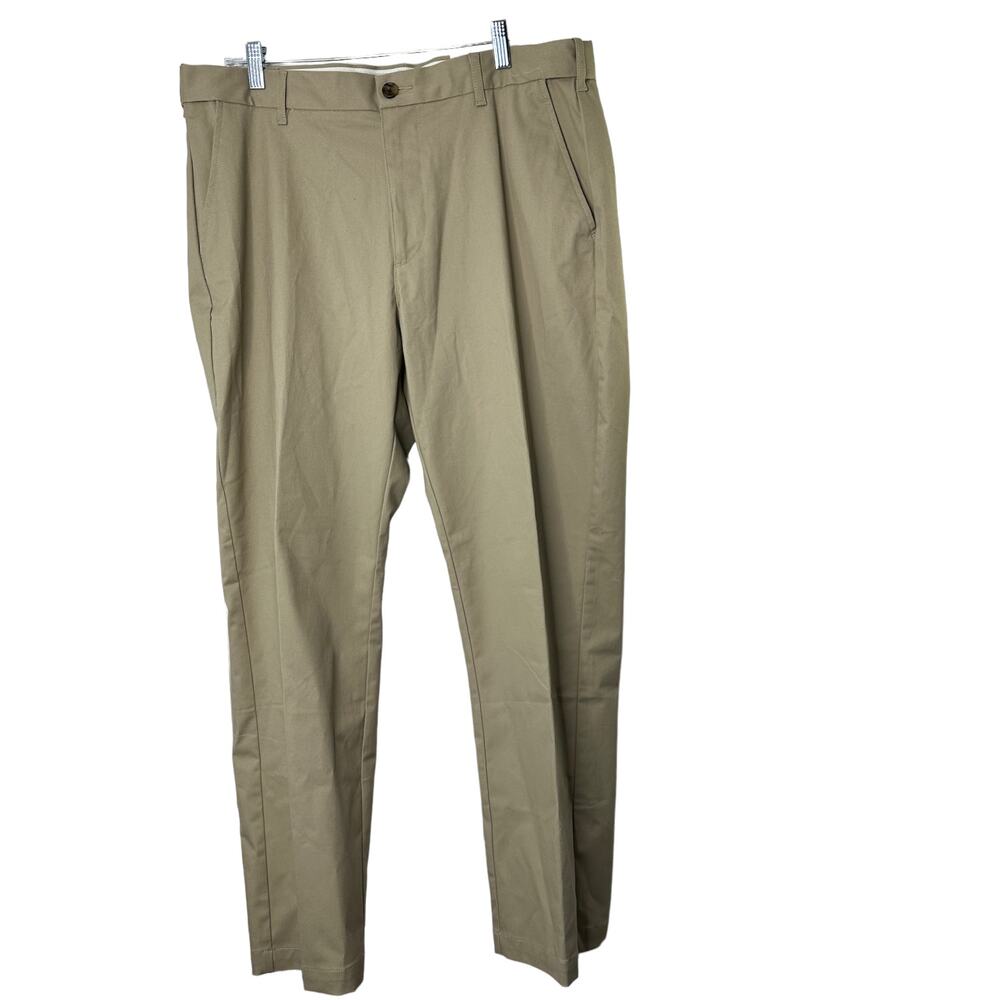 Saddlebred Traveler Comfort Flex No Iron Stretch Waist Chino Pants Mens 36x30